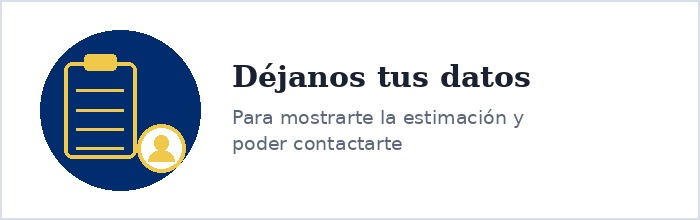 Paso 2: déjanos tus datos para mostrarte la estimación y poder contactarte